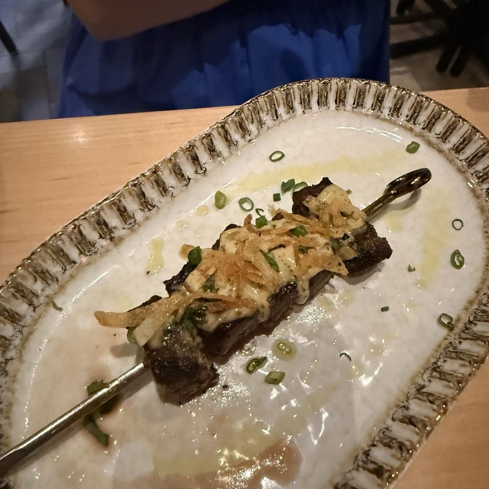 Chapter 6 - Wagyu steak skewer - Mediterranean Near Me - Charlotte, North Carolina
