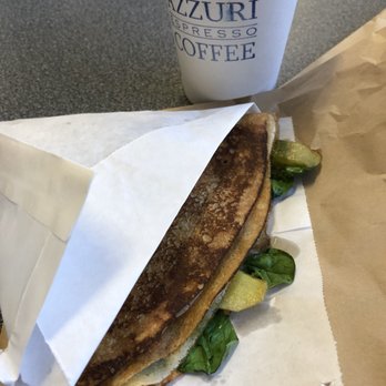 Azzuri Cafe - Spinach and potato crepe - Cafes Near Me - Darlington, NSW Azzuri Cafe - Spinach and potato crepe - Cafes Near Me - Darlington, NSW