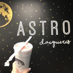 Astro Daiquiris - Pina Colada with Crème and Extra Shot