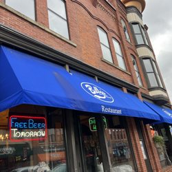 Billy's Bar & Grill - Look for the blue awning on the cool historic building