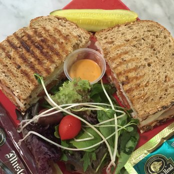 Raintree Bakery Coffeehouse - Turkey and provolone panini - Bakeries Near Me - Honolulu, Hawaii