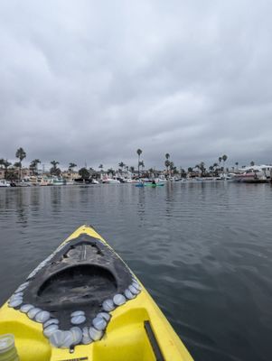 Kayaks On the Water by null