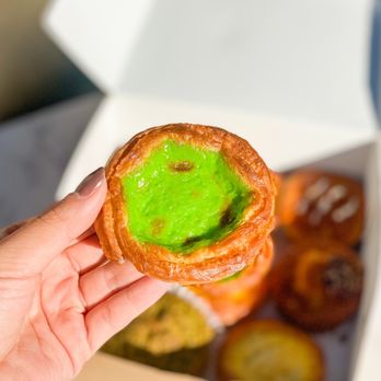 CA Bakehouse - Pandan Egg Tart - Bakeries Near Me - San Jose, California