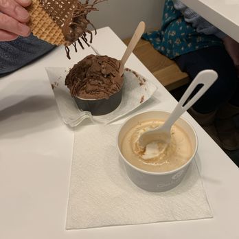 Gelataio - Affogato and Chocolate Drizzle - Gelato Near Me - San Carlos, California