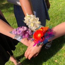 Carriage House Florist - All three girls corsages done to perfection