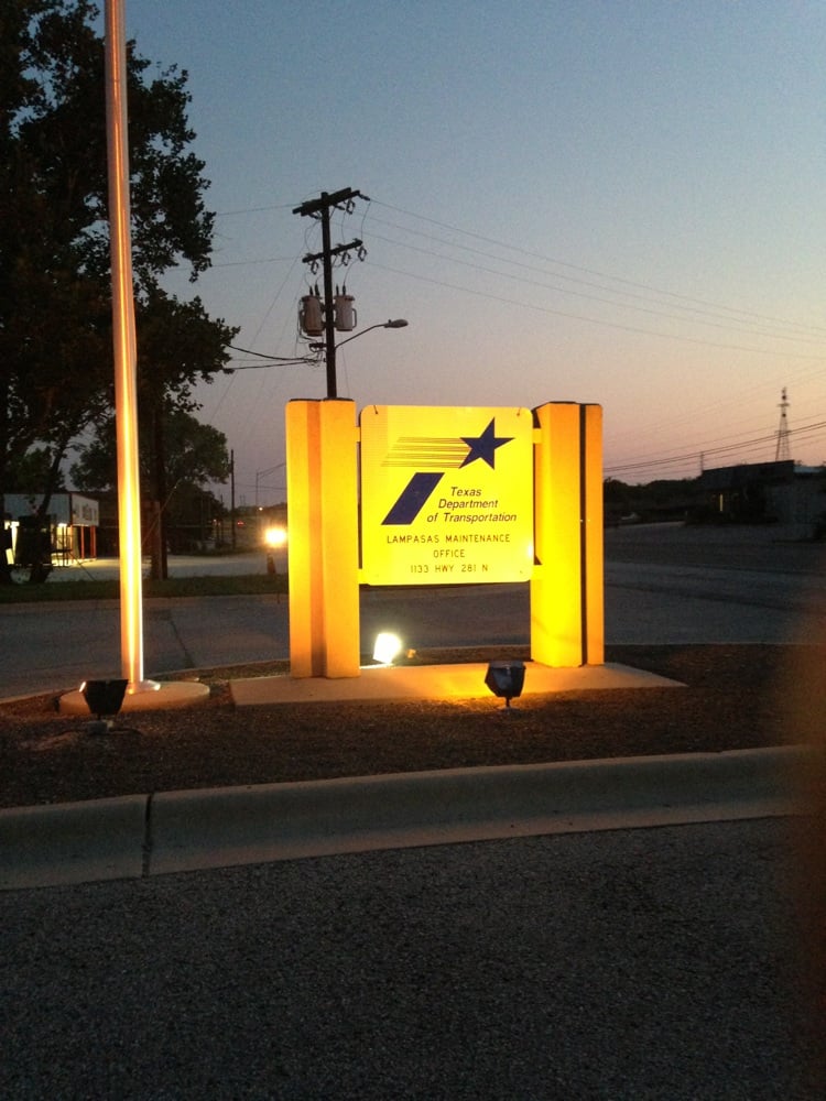 TEXAS DEPARTMENT OF TRANSPORTATION Updated July 2024 1133 N US Hwy 281, Lampasas, Texas