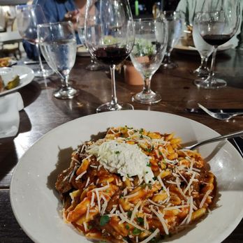 Market Bistro - Short Rib Bolognese (meat was a little gamey, but overall it was delicious and filling). - New American Near Me - Jericho, New York Market Bistro - Short Rib Bolognese (meat was a little gamey, but overall it was delicious and filling). - New American Near Me - Jericho, New York