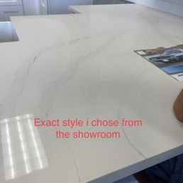 From the showroom. More darker pattern