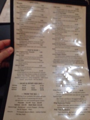 Menu photo 6 King Neptune Restaurant Wrightsville Beach, NC