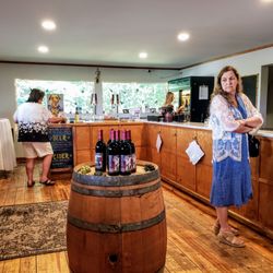 Sandhill Crane Vineyards - Bar Area at Sandhill Crane Vineyards