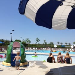 The Club at Strawberry Creek - Adult pool in back and kiddie pool with slide up front.