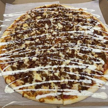 Famous Pizza Paramus - 18" thin crust chicken bacon ranch NY style pie - Pizza Near Me - Paramus, New Jersey Famous Pizza Paramus - 18" thin crust chicken bacon ranch NY style pie - Pizza Near Me - Paramus, New Jersey