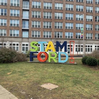 The Lloyd - Stamford sign across the street - Hotels Near Me - Stamford, Connecticut The Lloyd - Stamford sign across the street - Hotels Near Me - Stamford, Connecticut