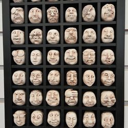 Crozet Artisan Depot - Cool and funny little heads