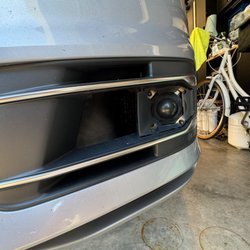 Lago Vista Collision - "That cover is not missing". Two technicians, the owners deny it being missing after they bent driver assistance. Cover conveniently gone.