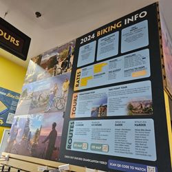 The Grand Canyon Visitor Center - Biking information