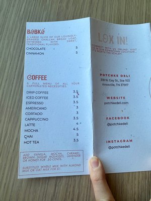 Menu photo 7 Potchke Bagel Knoxville, TN Menu photo 7 Potchke Bagel Knoxville, TN