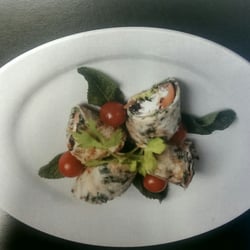Selina - Heerlijke spinazie flensje met zalm
