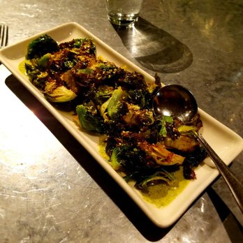 Cafe Flora - Crispy brussel sprouts (vegan) - Vegetarian Near Me - Seattle, Washington