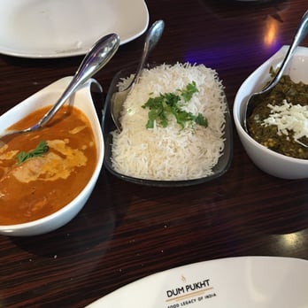 Dum Pukht - Butter chicken and methi mutter malai - Indian Near Me - Markham, Ontario