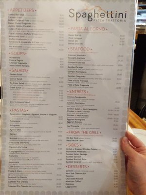Menu photo 5 Spaghettini Pizza Trattoria Mineola, NY