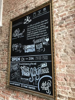 Menu photo 1 MAF Haarlem, NH Menu photo 1 MAF Haarlem, NH