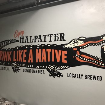 Halpatter's - Cool downstairs art! - Breweries Near Me - Lake City, Florida Halpatter's - Cool downstairs art! - Breweries Near Me - Lake City, Florida