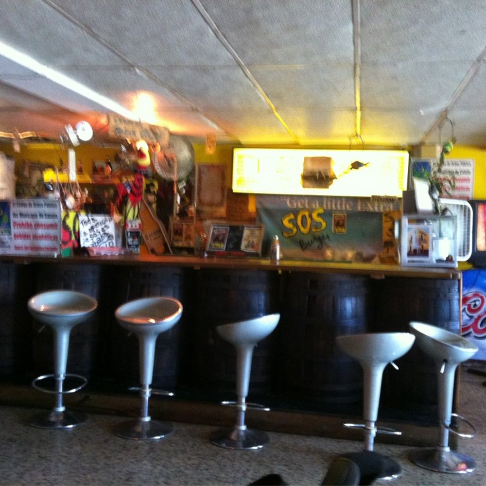 Bar area