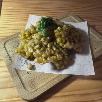 Drunken Monk - Corn appetizer... also simple but made so delicious! - Izakaya Near Me - Menlo Park, California Drunken Monk - Corn appetizer... also simple but made so delicious! - Izakaya Near Me - Menlo Park, California