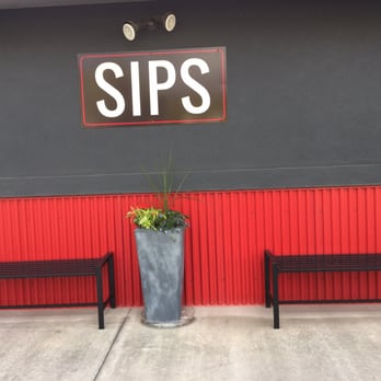 Sips Drive-Thru - Plenty of outdoor seating; cute, inviting and modern. - Coffee & Tea Near Me - Bountiful, Utah