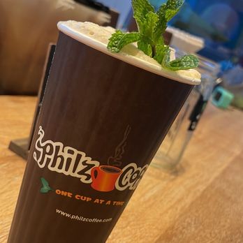 Philz Coffee - The Phrankenstein - filtered soul and philharmonic made by Mac - Coffee & Tea Near Me - El Segundo, California