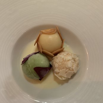 Alo Restaurant - White Chocolate, Almond, Sorrel - Bars Near Me - Toronto, Ontario