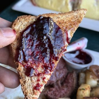 Egghead's Restaurant - My wheat bread  and jelly - Breakfast & Brunch Near Me - Fort Bragg, California