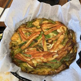 Seafood pancake Seafood pancake