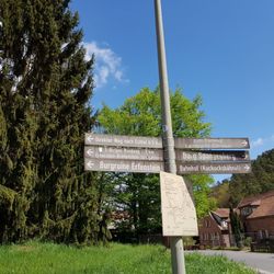 Burgruine Erfenstein - Wegweiser