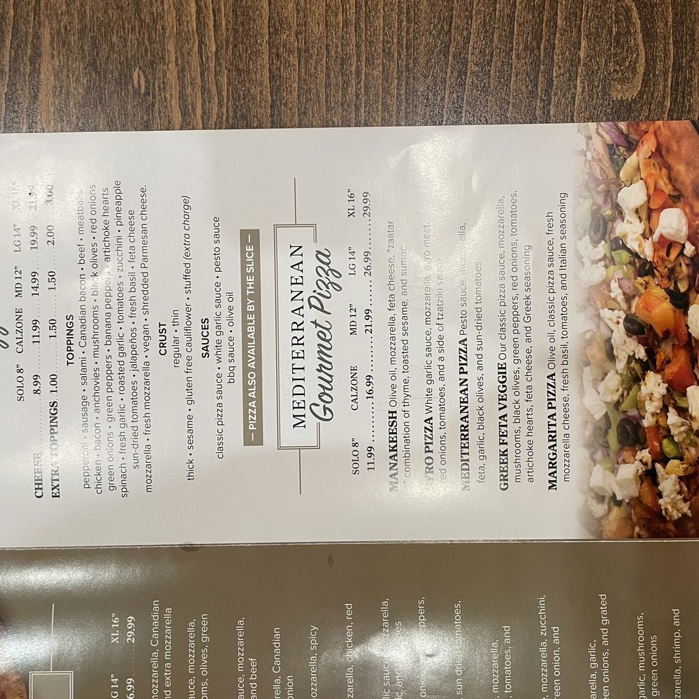 Antonia's Pizza - Pizza menu - Pizza Near Me - San Luis Obispo, California