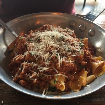 Vite Vinosteria - Pappardelle alla Bolognese - Italian Near Me - Astoria, New York Vite Vinosteria - Pappardelle alla Bolognese - Italian Near Me - Astoria, New York