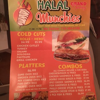 Halal Munchies - Menu - Halal Near Me - Fresh Meadows, New York