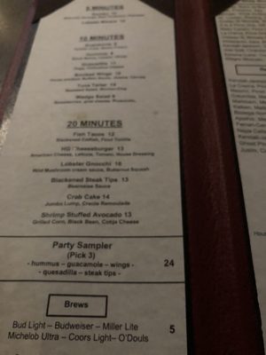 Menu photo 2 Capital Bar and Grill Little Rock, AR