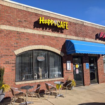 Happy Cafe - Outside.  Next to Subway - Cafes Near Me - Virginia Beach, Virginia
