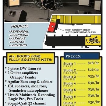 Pop Music Studios - Rehearsal Studios from $26-$35 per hour - Recording & Rehearsal Studios Near Me - Northridge, California Pop Music Studios - Rehearsal Studios from $26-$35 per hour - Recording & Rehearsal Studios Near Me - Northridge, California