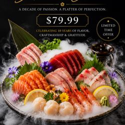 J & C House - Ten Years' Anniversary Sashimi Combo $79.99