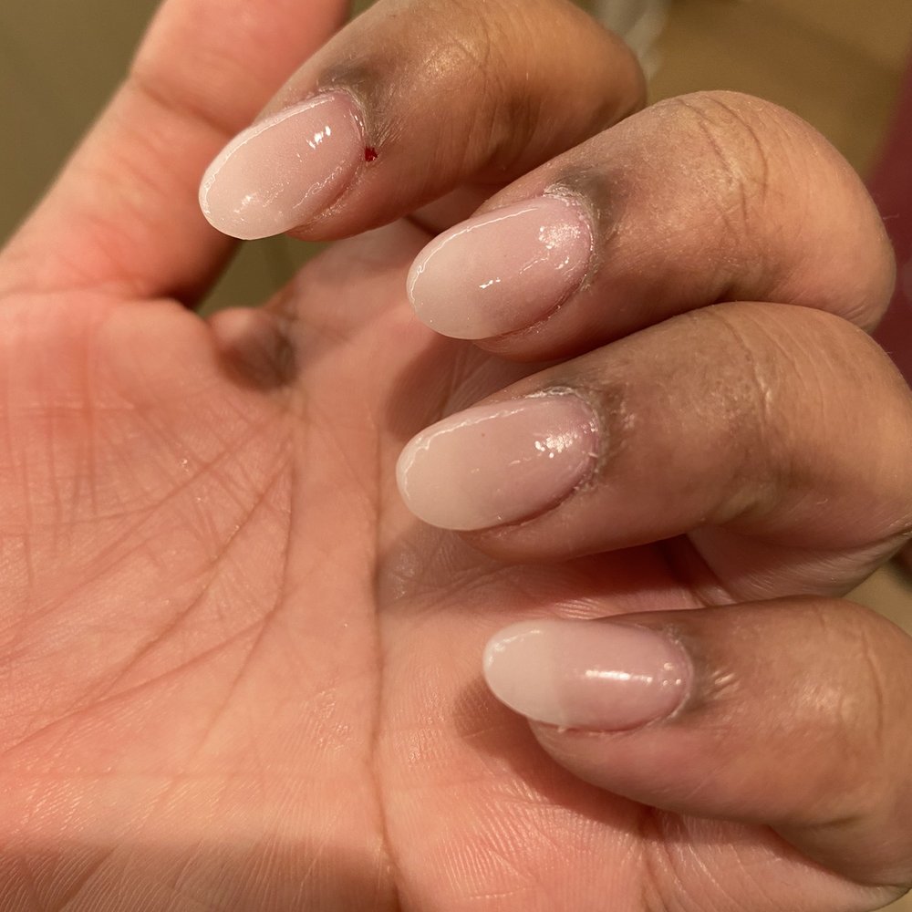 Lilac Nails Salon - All my cuticles where completely shaved off with the machine. I came home and my cuticles where bleeding - Nail Salons Near Me - New York, New York Lilac Nails Salon - All my cuticles where completely shaved off with the machine. I came home and my cuticles where bleeding - Nail Salons Near Me - New York, New York