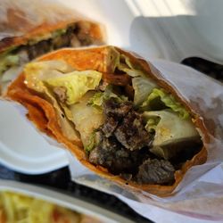 Makina Cafe - Beef Tibs Wrap