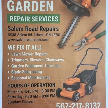 Salem Road Repair - Farm Equipment Repair Near Me - Athens, Ohio Salem Road Repair - Farm Equipment Repair Near Me - Athens, Ohio
