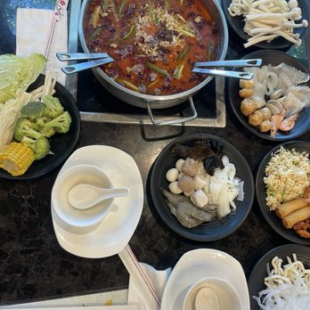 Happy Lamb Hot Pot - Spicy sauce - Chinese Near Me - Dublin, California Happy Lamb Hot Pot - Spicy sauce - Chinese Near Me - Dublin, California