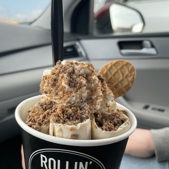 Rollin Creamery - Cookie butter. - Ice Cream & Frozen Yogurt Near Me - Bakersfield, California Rollin Creamery - Cookie butter. - Ice Cream & Frozen Yogurt Near Me - Bakersfield, California