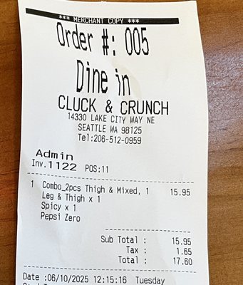 Cluck and Crunch by null