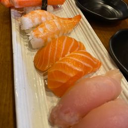 If you want high quality sushi, this is the place. Just look at the photos. Look at the striations in the fish.. If you want high quality sushi, this is the place. Just look at the photos. Look at the striations in the fish..