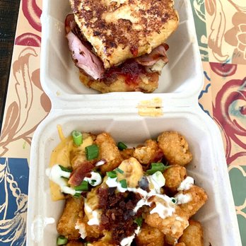 The Biscuit Bar - Monte Cristo Biscuit & Fully Loaded Tater Tots - Breakfast & Brunch Near Me - Arlington, Texas The Biscuit Bar - Monte Cristo Biscuit & Fully Loaded Tater Tots - Breakfast & Brunch Near Me - Arlington, Texas